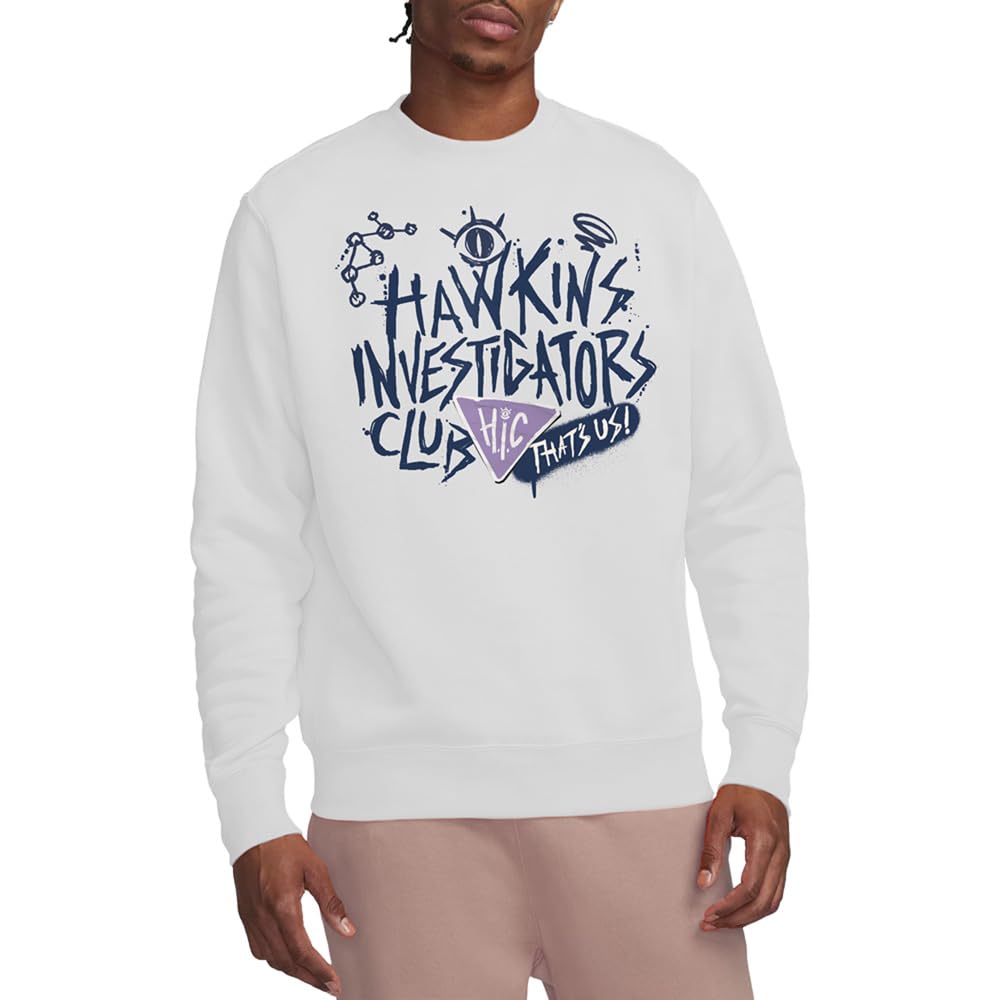 Stranger Things - Sweatshirt - White - XL