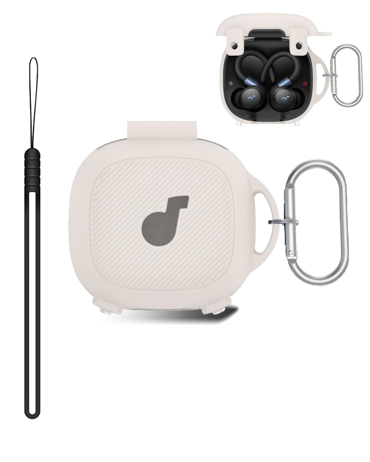 soundcore ワイヤレスイヤホン ホワイト 充電ケース付き Soundcore Liberty 4 | 完全ワイヤレスイヤホンの製品情報