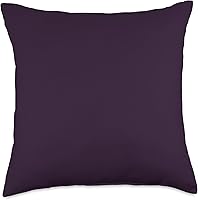 Vista 1 de Bliss Color Series Co. - Cojín para berenjena (18.0 x 18.0 in), color morado