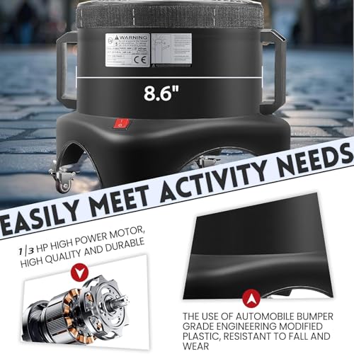 Image of 12FT Inflatable Dancing Man with 3 /4HP Blower, Highly Durable and Tear Resistant Polyester Polyamide Nylon Inflatable Man Dancing, Waving Inflatable Tube Guy