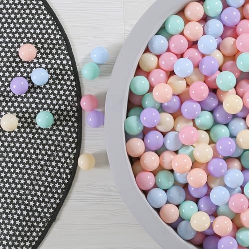 image for GOGOSO Ball Pits Balls Toddlers 50 100 200 500 Plastics Shape Ball Non