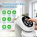 EVLA'S Baby Food Maker, Steamer, Blender, Baby Food Processor for Healthy Homemade Baby Food in Minutes, Touch Screen with 6 Reusable Food Pouches, Baby Registry Essential, White