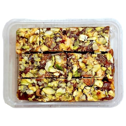 Image of Dry Fruit Hub Energy Bites 250g | Sugar Free Dry Fruit Chikki With Sweetness oF Dates, Kaju, Badam, Pista & Pure Ghee | Protein Rich Healthy Snack | Dates Barfi | No Added Sugar