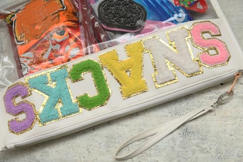 Preppy Stuff for Teen Girls Preppy Things Makeup Bag, Clear Snacks Bags with Wrist Strap4