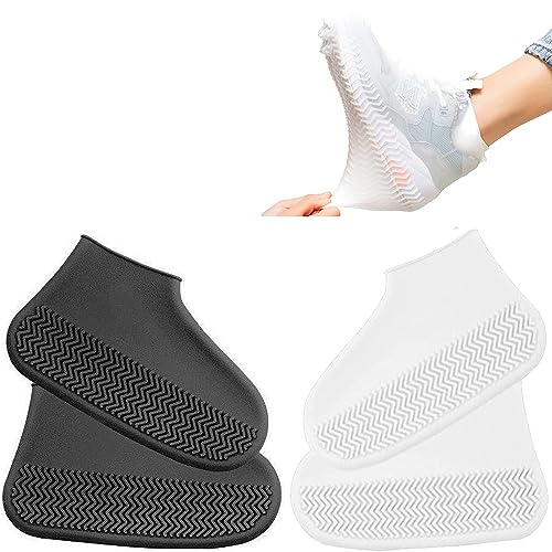 BELLALICHT Schuhüberzieher 4 Paar - Antirutsch Und Wasserdicht Für Saubere Böden