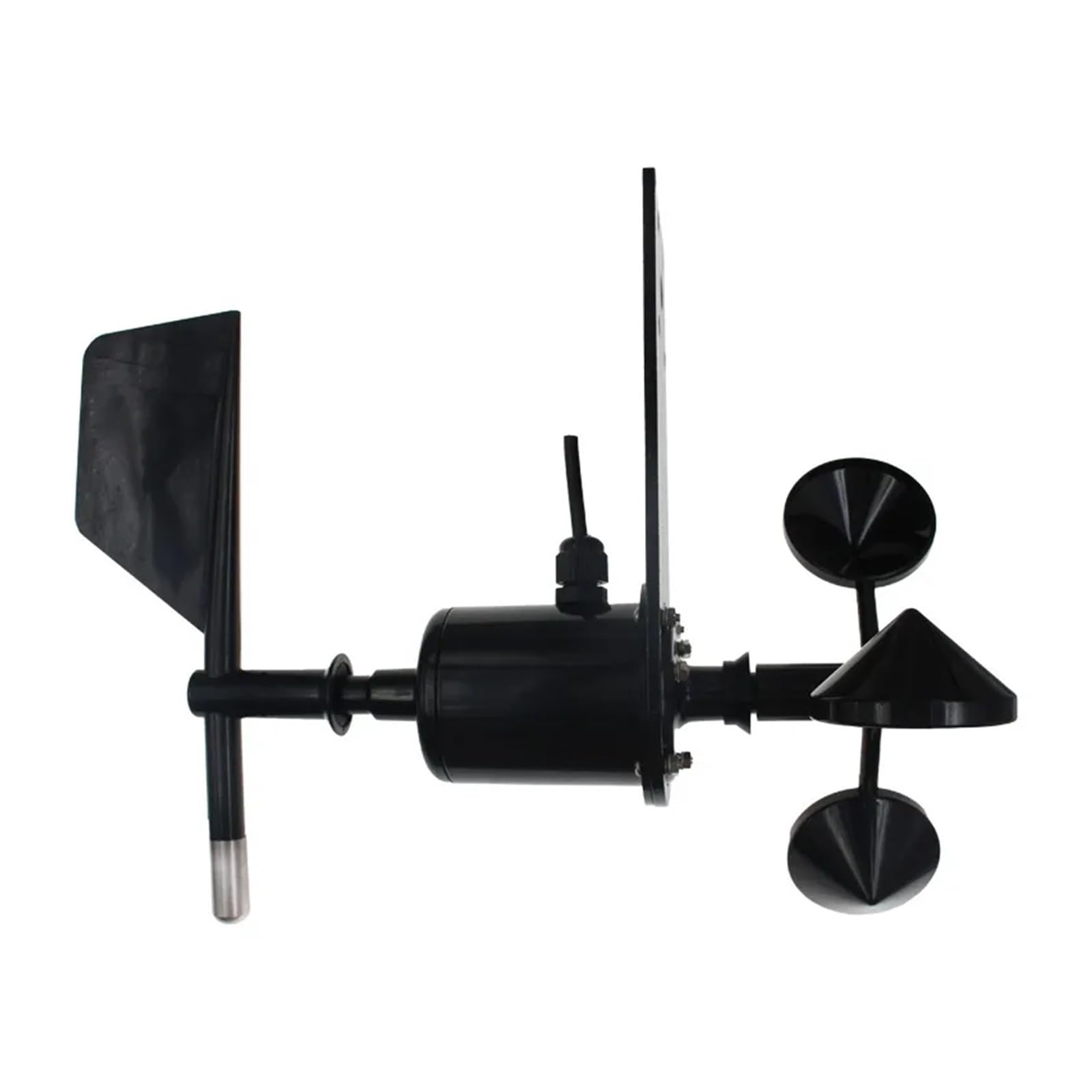 XM8189 Polycarbon Windgeschwindigkeit und Windrichtung Integrierter Sensor Turmdrehkran Hochpräzises Dreibecher-Anemometer(RS485)