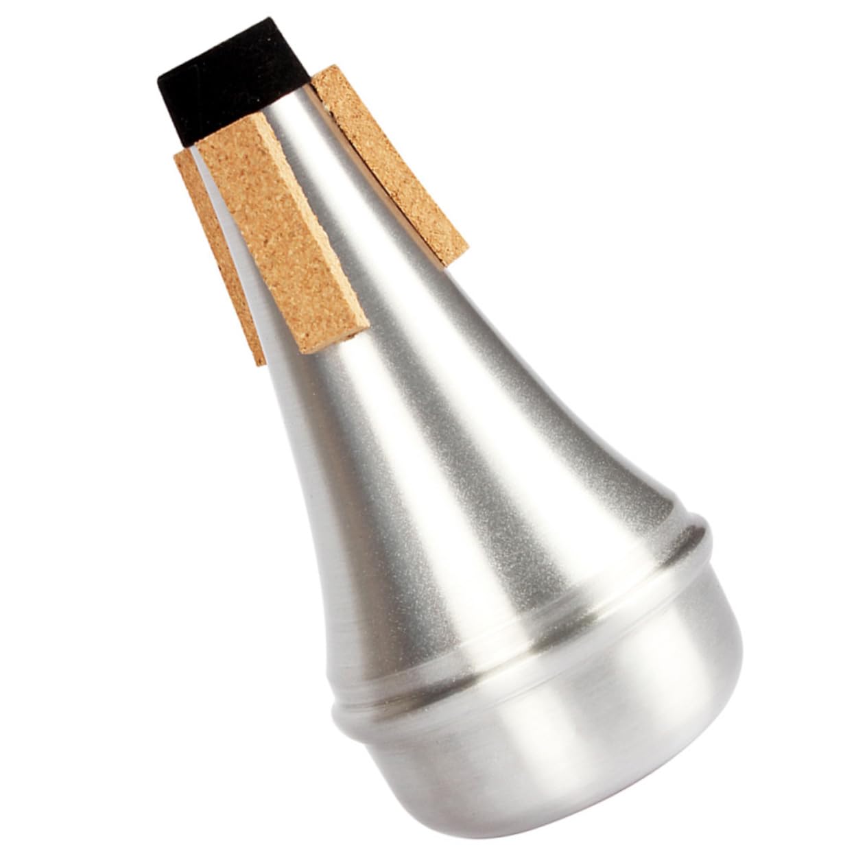 ibasenice Aluminum Trumpet Mute Dampener 2pcs Set Noise Reduction for Musicians in Quiet Spaces