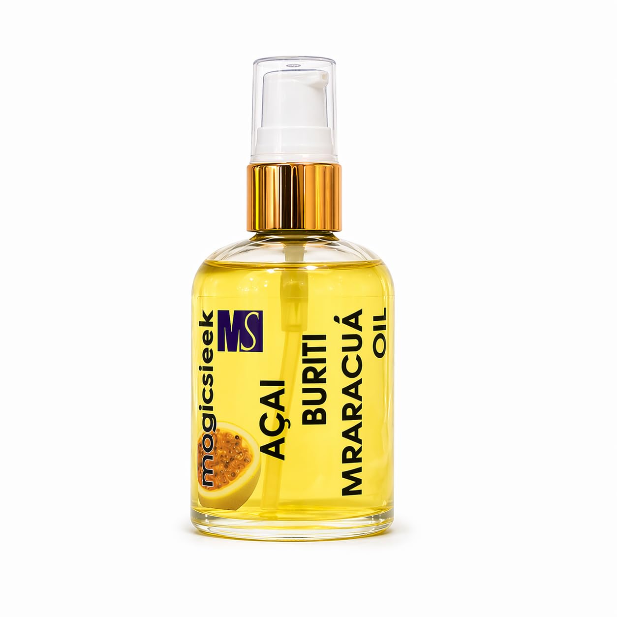 Amazon.com: Magic Sleek Acai Oil 60 ml | Hair Serum | Maracuja