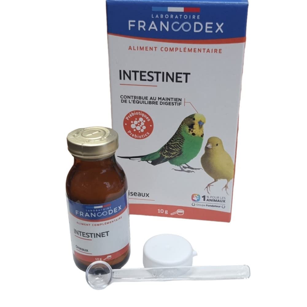 Francodex - Intestinet maintient l'équilibre digestif 10 g pour Oiseaux