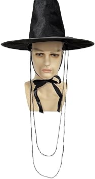 Korean Gat Hat Ming Dynasty Cosplay Hat Gothic Costume Headwear for Cosplay and Festive Events Party Accessory