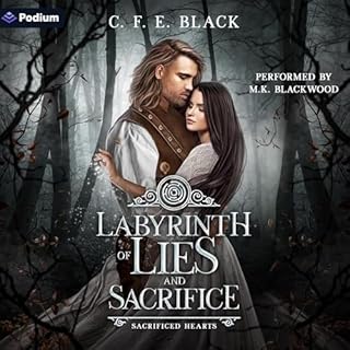 Labyrinth of Lies and Sacrifice Audiolibro Por C.F.E. Black arte de portada