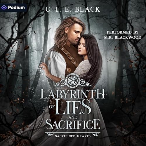 Labyrinth of Lies and Sacrifice Audiolibro Por C.F.E. Black arte de portada