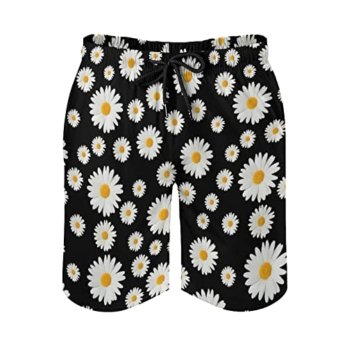 Swim Trunks Mens Quick Dry Beach Shorts with Mesh Lining Swimwear Bathing Suits