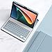 kaitesi Keyboard Case for iPad Pro 13 inch (M5/M4, 2025/2024) Case with Magnetic Detachable Bluetooth Keyboard Cover Support Pencil Charging,Misty Blue