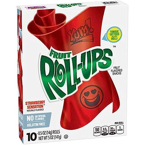 Betty Crocker Fruit Roll-Ups Strawberry Sensation 141g