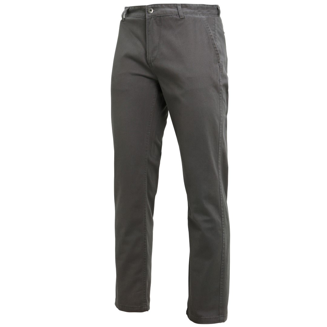 Asquith & Fox - Pantaloni da uomo modello chino AQ050 Slate XXX-Large