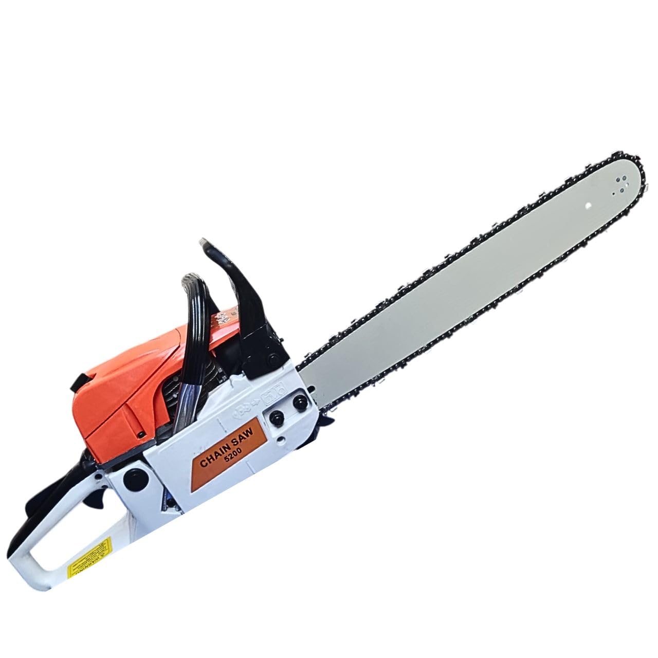 Motosega a Scoppio Lama 50 cm,Motore 2 tempi 52 cc, Potente, Affidabile, Taglio Preciso, Ideale per Taglio Legna, Potatura e Abbattimento