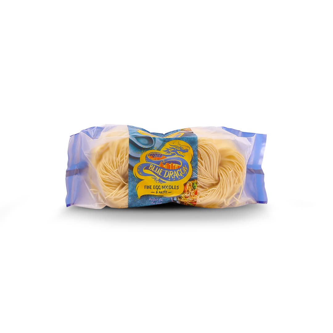 Blue Dragon Egg Noodle Fine|No Preservative & Artificial Colors|Egg, Wheat, Soya, Peanuts And Nuts|Egg Noodles - 300Gm - Vegetarian (B09W9DJKLL) Amazon Price History, Amazon Price Tracker