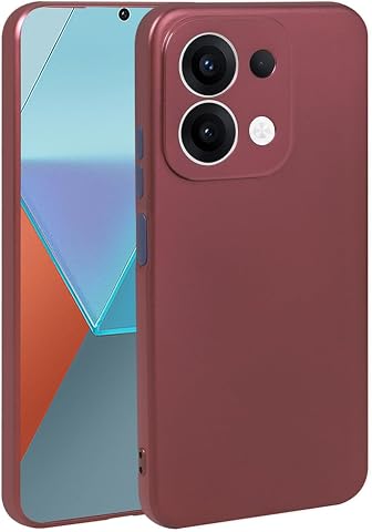 Zore Xiaomi ile uyumlu Redmi 15C Kılıf Zore Premier Silikon Kapak Mürdüm