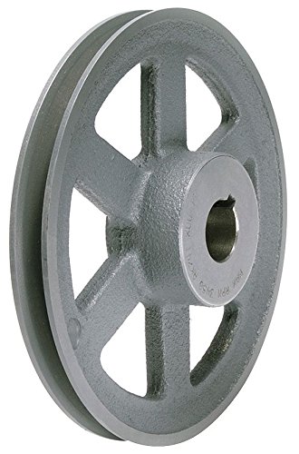 7/8" Fixed Bore 1 Groove V-Belt Pulley 12.25" OD