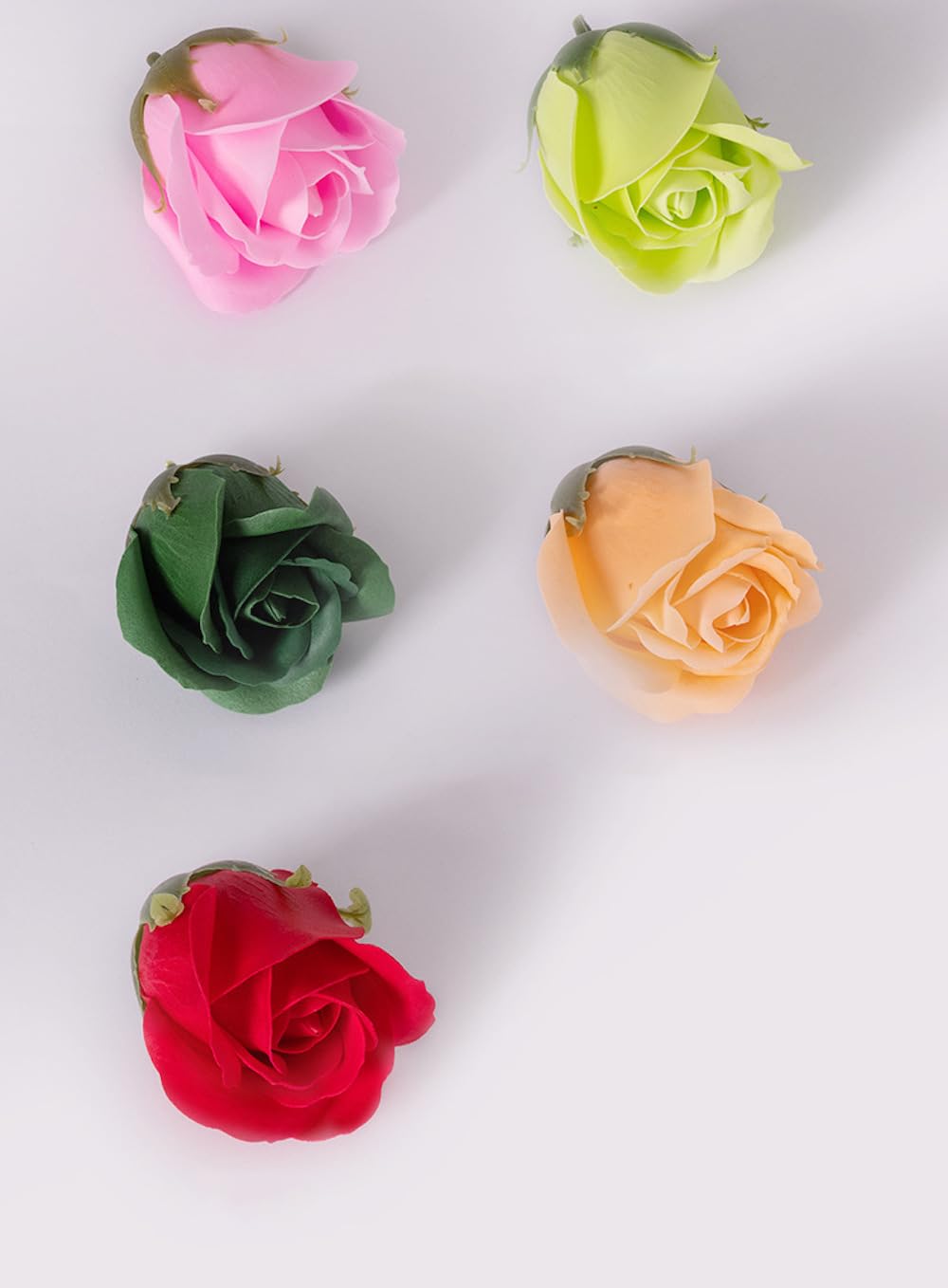 50 Stück Seifen Rosenblüten, Rose Soap Blumen in GeschenkBox, Künstliche Rosen Duftseifen, Rosenkopf Rosenblüten, Seife Rose Blume Geschenk für Jahrestag Geburtstag Hochzeit Valentinstag,Rot