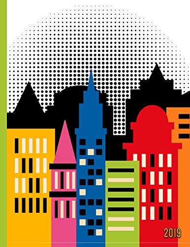 Comic Strip Modern City: 2019 Schedule Planner and Organizer / Weekly Calendar image 3