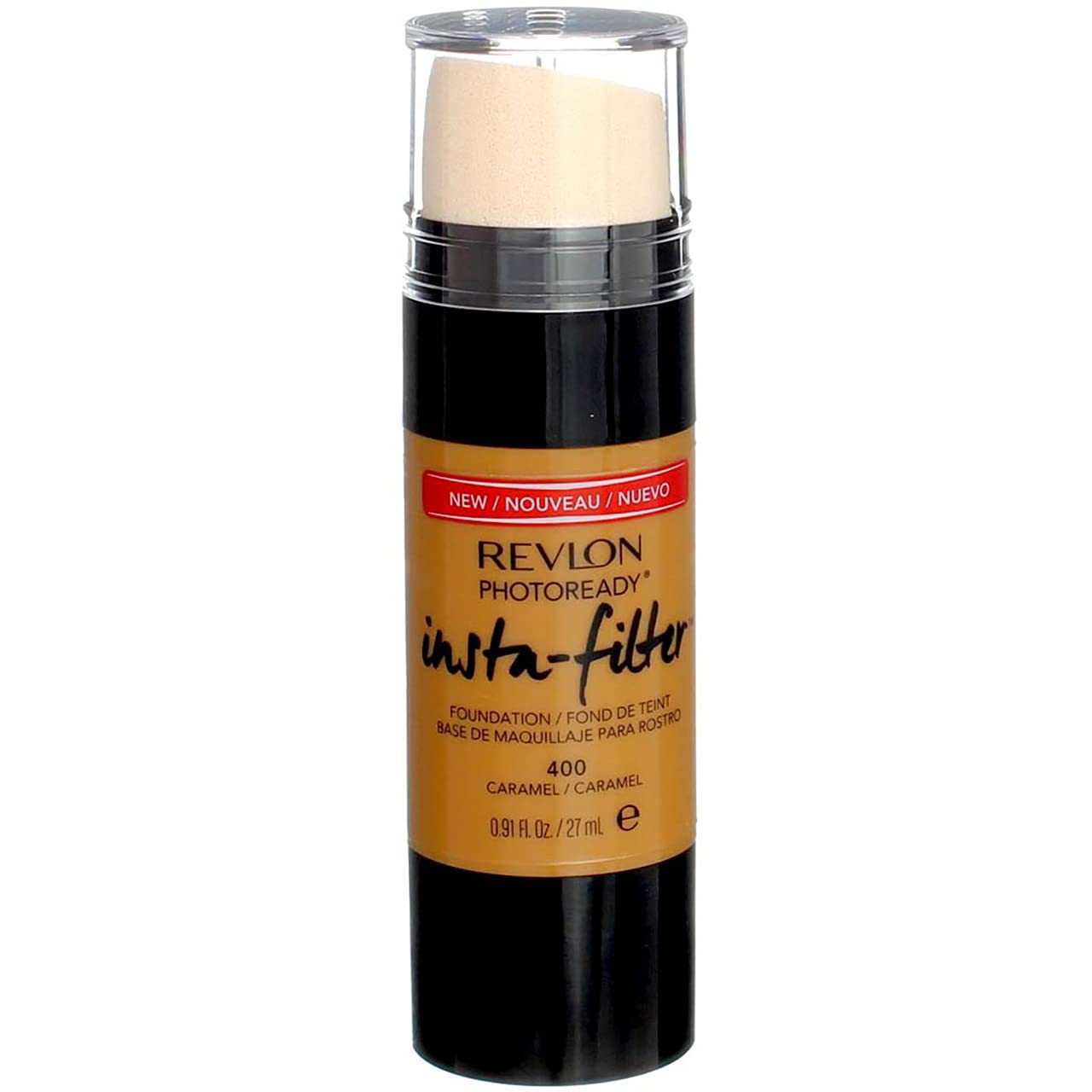 REVLON Photoready Insta-Filter Cream Foundation With Buildable Coverage, Caramel Matte Finish, All Skin, 1 Count