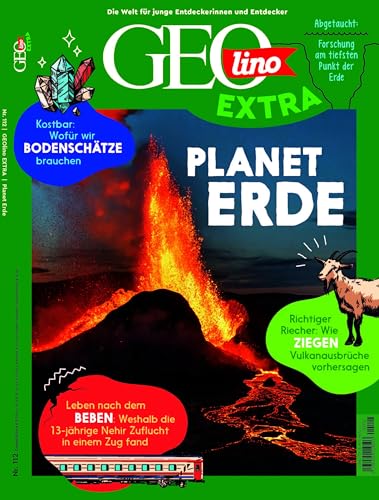GEOlino extra 112/2025 - Planet Erde: Monothematisches Themenheft für kleine Abenteurer