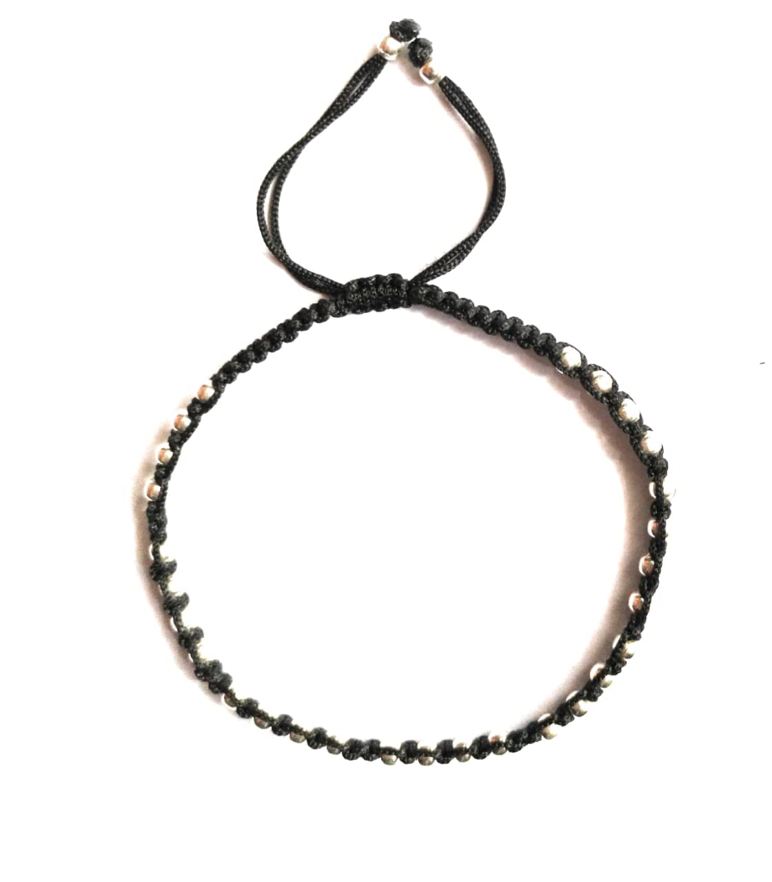 Jyokrish Handmade Adjustable Black Thread Artificial Silver beads work Anklet For Women | girls | Nazariya |Payal | Free Size |Pack of 1| Beads & Thread work| Single leg (B0BNNYB8WJ) Amazon Price History, Amazon Price Tracker