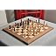 Walnut Board W/ Dgt Ebonized Boxwoood Reykjavik Chess Pieces