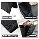 Filz Betttasche Zum Einhängen, 32cm X 22cm Bett Organizer, Bett- Oder Sofa-Organizer Mehrfachtasche Babybett Organizer für Bücher, Zeitschriften, 13 Zoll Laptops, Ipad, Mobiltelefon, Fernbedienungen
