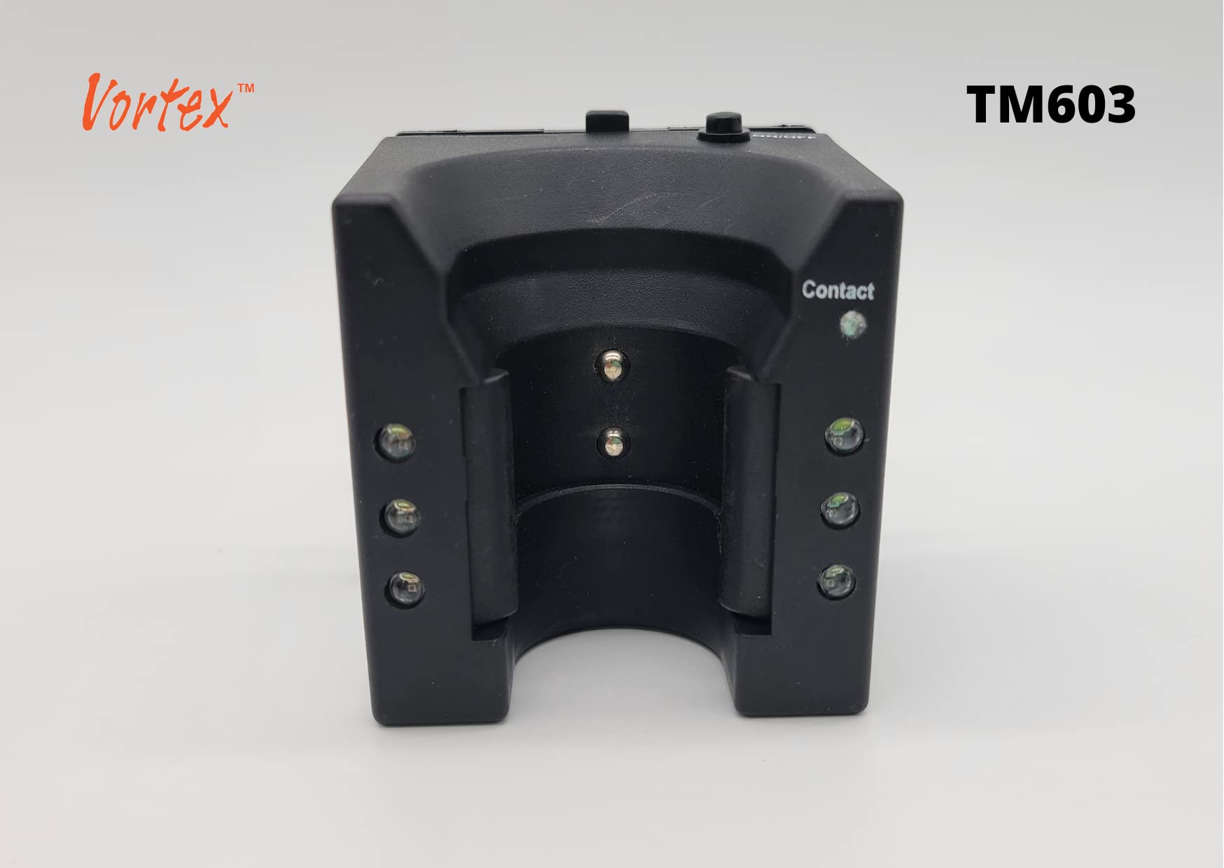 Vortex TM603 (XPL) Recargable Emergencia Potente LED Montaje en pared Alta potencia 1000 lúmenes 7/24 Función táctica Stand By Coche y estación de policía Linterna de autodefensa