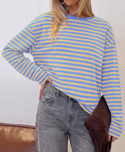 Oversized Striped Long Sleeve - image 4