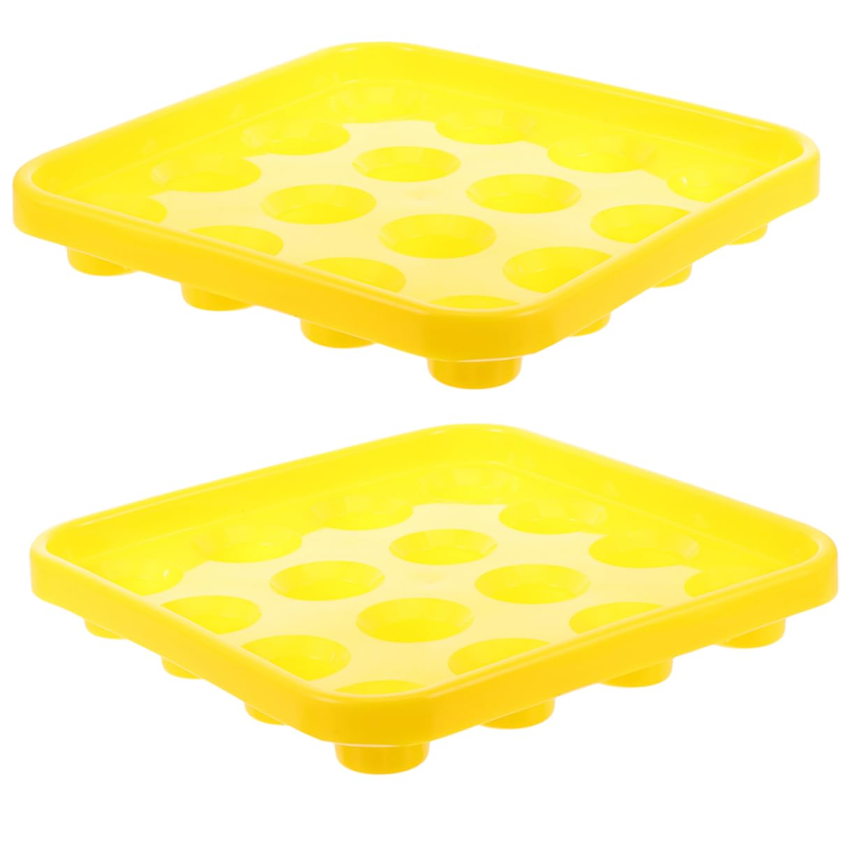 BRIGHTFUFU Billiard Ball Holder Tray Plastic Pool Ball Storage for Snooker Organizing Tray Design