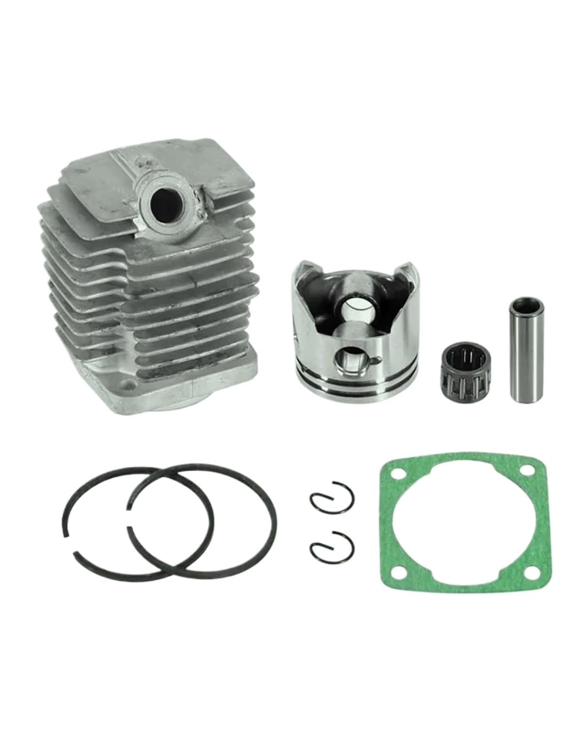 Pistone Motocicletta Per Mini Moto Da Cross ATV Quad Pocket Bike A 2 Tempi Da 49 Cc, Anello Pistone 44-6, Testata Motore Con Kit Pistone Da 44 Mm