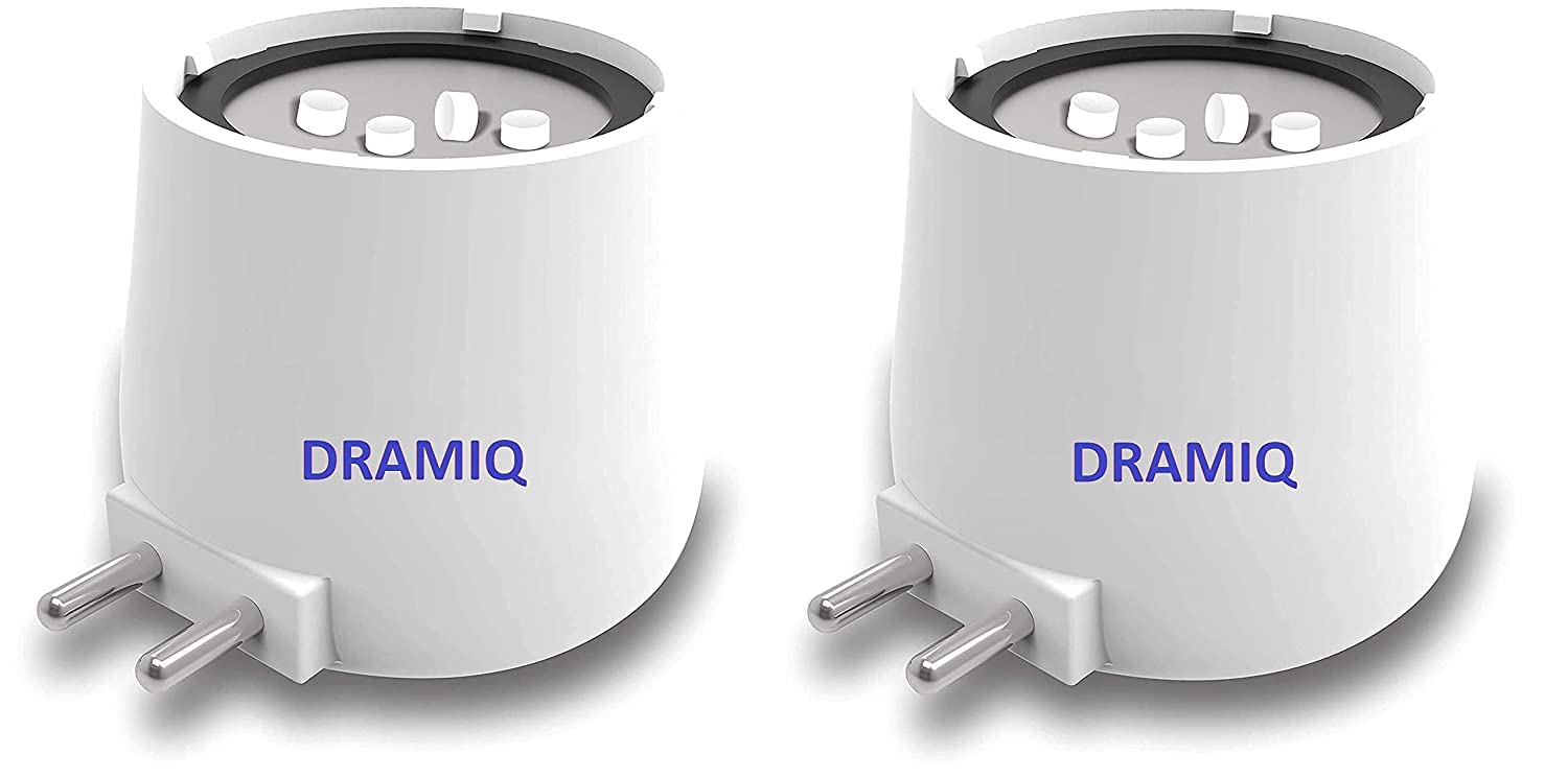 DRAMIQ® Beautiful Kapoor Dani/Aroma Diffuser Cum Night Lamp | Electric Incense Burner | Essential Oil Diffuser Made in India (2-Blue)