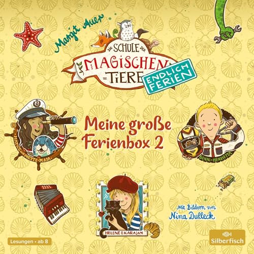Couverture de Meine große Ferienbox 2 - Helene und Karajan, Benni und Henrietta, Hatice und Mette-Maja