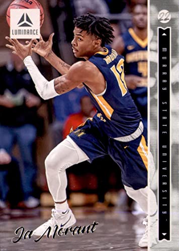 2022-23 Panini Chronicles Draft Picks Luminance #48 Ja Morant Murray State Racers Basketball Trading Card