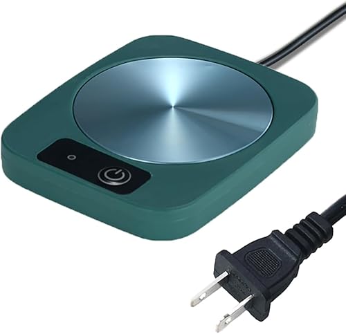 Calentador de tazas de bebidas para escritorio, calentador de tazas portátil para viajes, oficina en casa y calentador de café para cacao, leche,