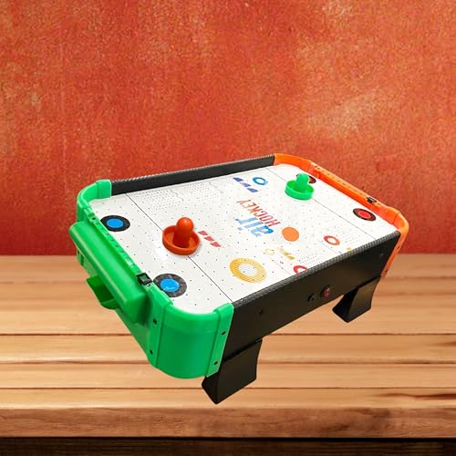 Estilo Estilo Air Hockey Table Top Sport Game for Kids 3+ Year | Electric Powered with 2 Strikers, 4 Pucks | Air Hockey Table for Adults | Indoor Outdoor Game (Air Hockey - Mini) (B0DCW5833X) Amazon Price History, Amazon Price Tracker