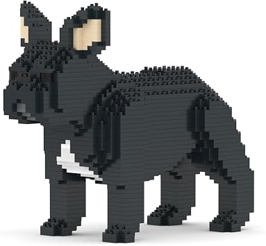 JEKCA French Bulldog 02S-M03 | Dog Plastic Building Blocks | Age 14+