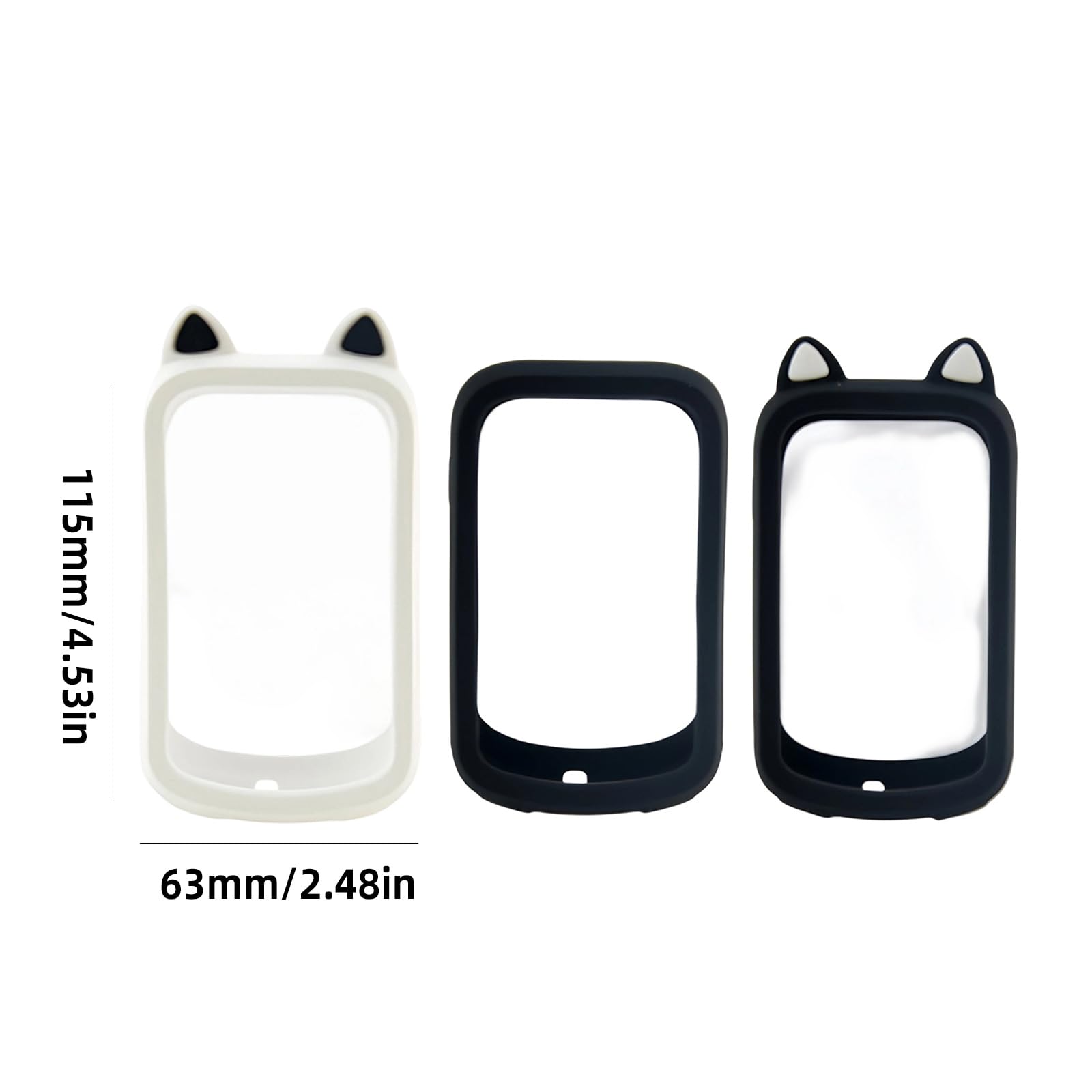 Funda de silicona que absorbe los golpes para BSC500, montaje seguro de dispositivos y portabilidad para bicicletas