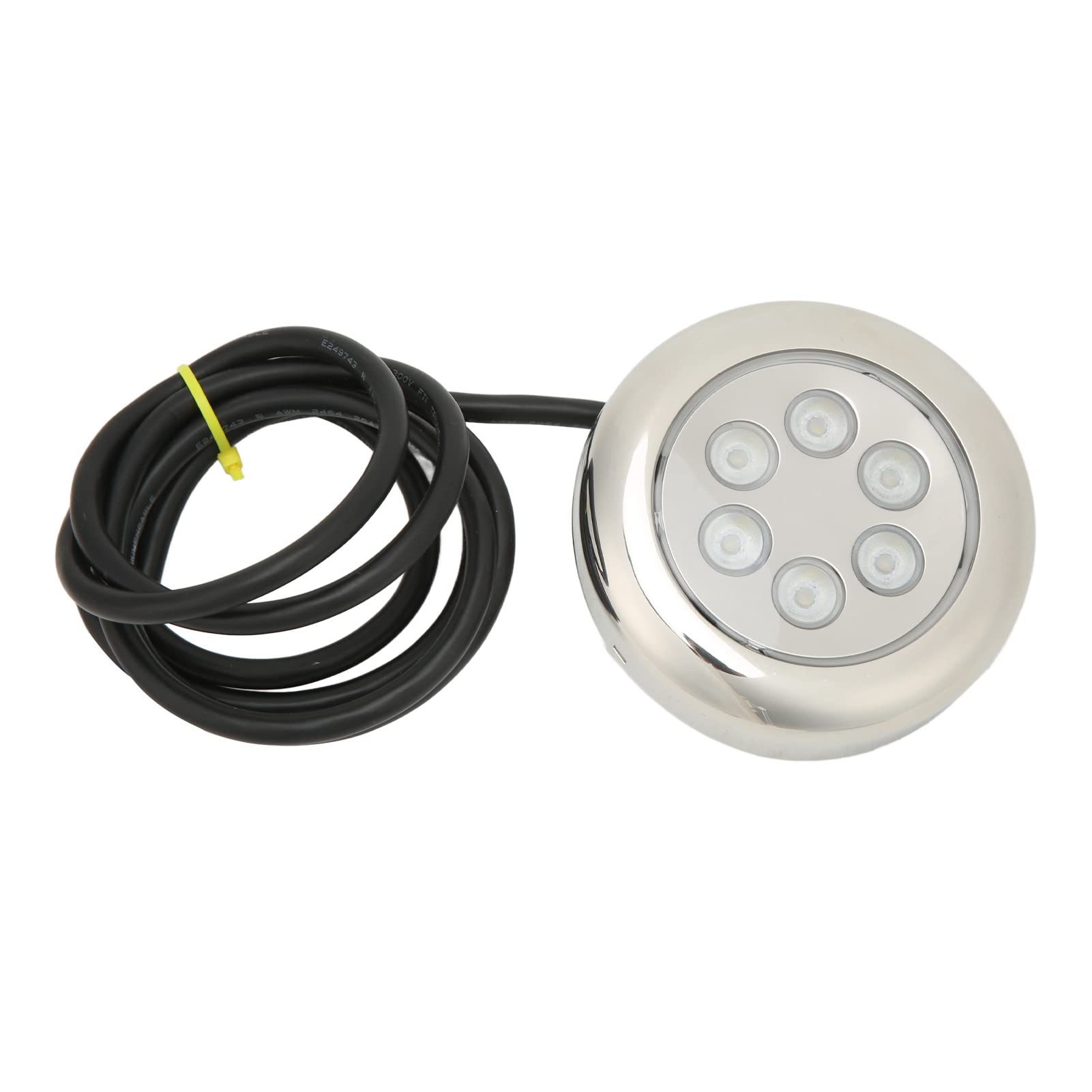 Ausla Luce di Poppa Marina, 12V-24VDC 6 LED Luci per Barche Impermeabili Luci di Navigazione 90 Mm per Pontone Barca Pesca Kayak Barca a Vela Bass Boat Nave (Luce Blu)
