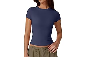 Puimey Top: Effortlessly Chic Crew Neck for Versatile Styling