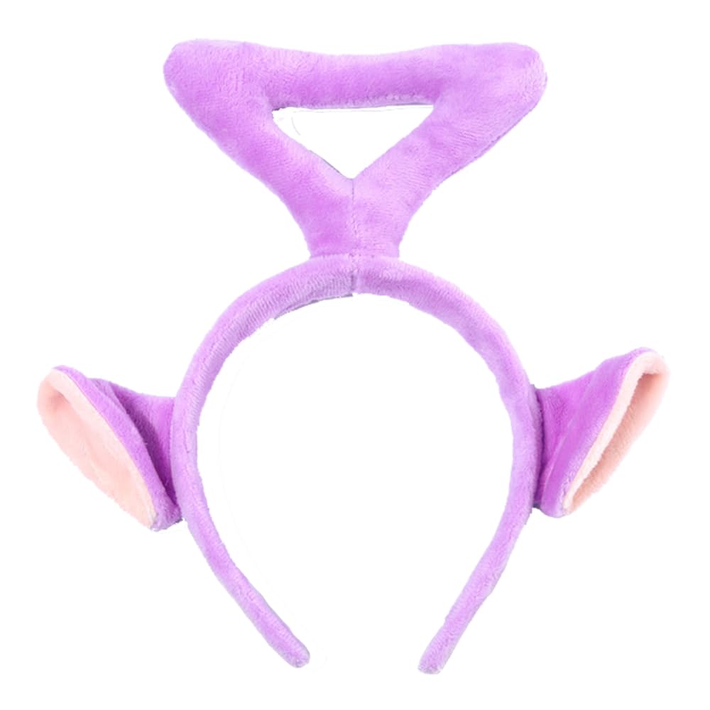 Womens Headbands Ears Fashion Headwear Cut Hairband Hair Costume Accessories for Adult Halloween Cosplay Party Decorations
