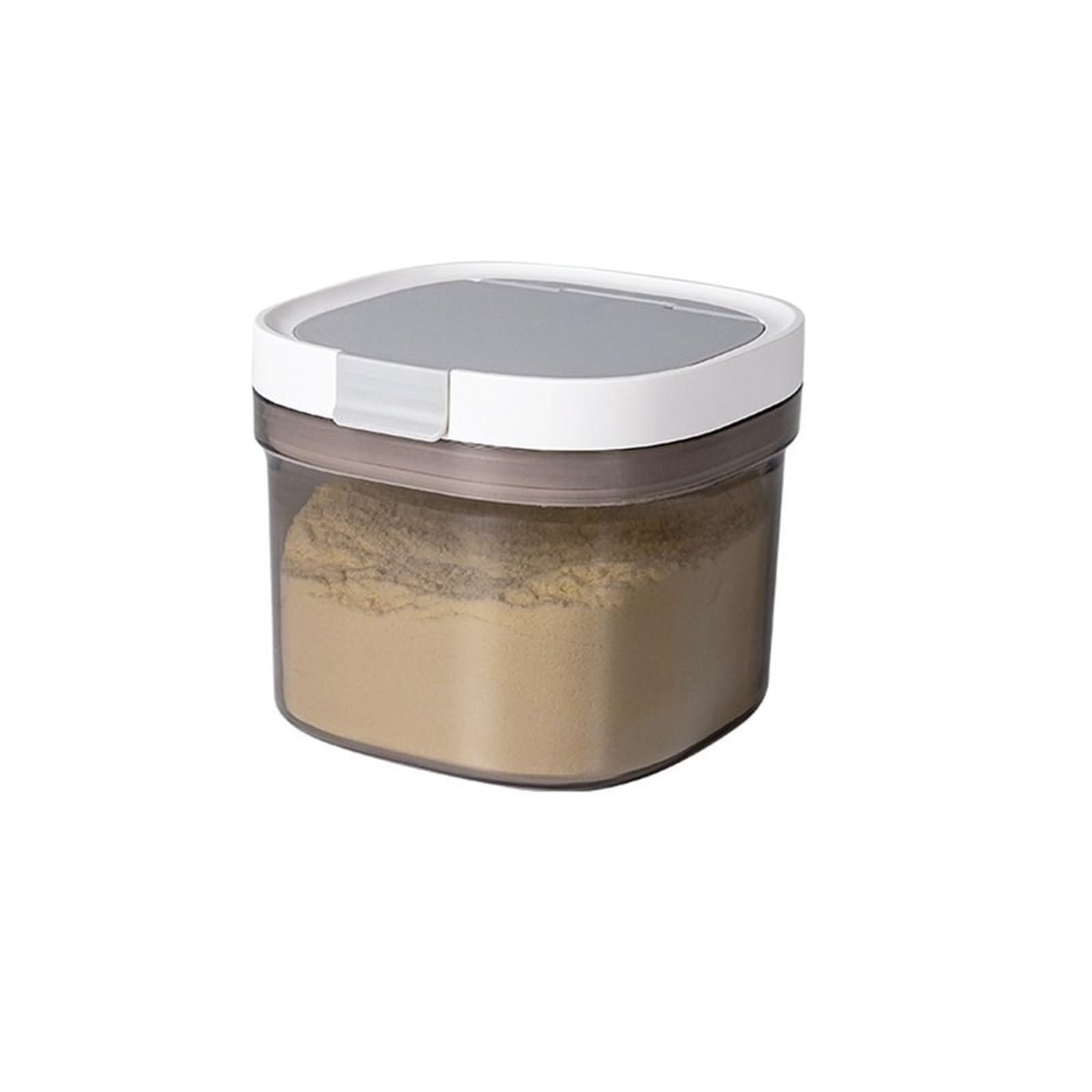 UBOHUZ Reusable Milk Powder Jar Storage Kitchen Spoon Sealed Box for Kitchen & Pantry
