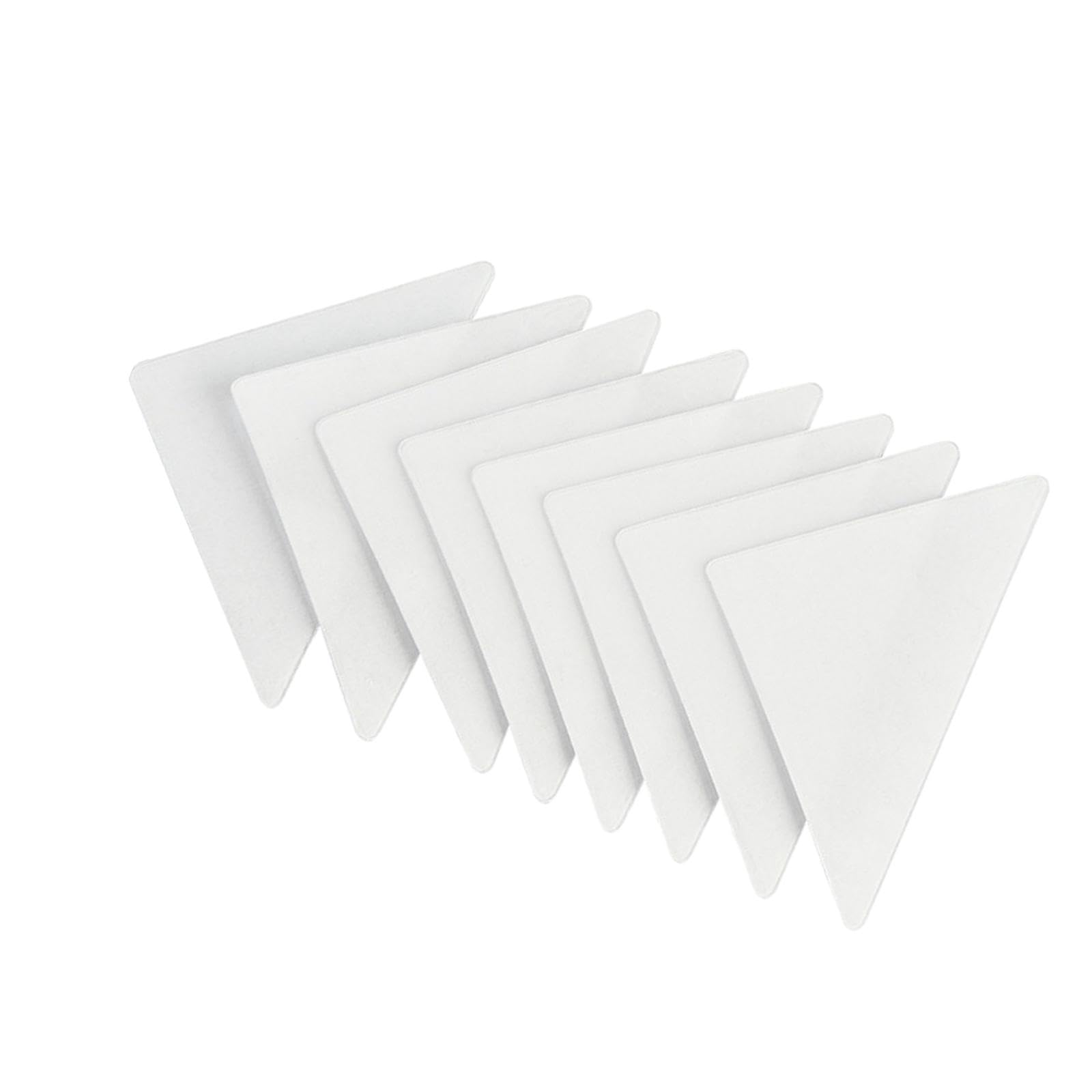 UJEAVETTE 50Pcs Collar Stickers Non Roll Shirt Neck Protector Polo Shirt Collar Stays-image-10