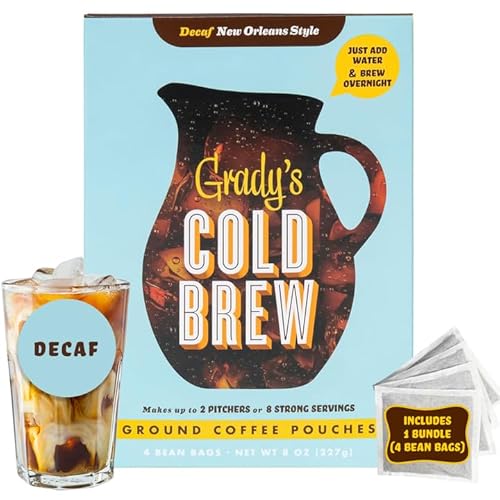 GRADY’S COLD BREW, New Orleans Style - DECAF, 100% Arabica