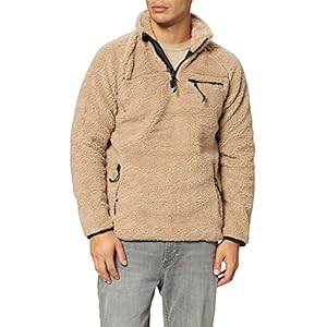 Brandit Brandit Teddyfleece Troyer heren Pullover trui