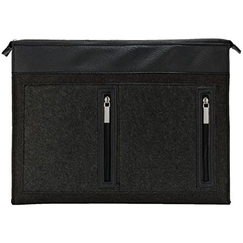 Vangoddy 15.6-inch Wool Felt Laptop Sleeve Cover